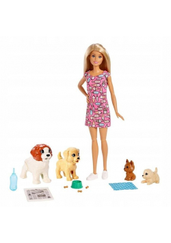 Barbie. Opiekunka piesków zestaw + lalka