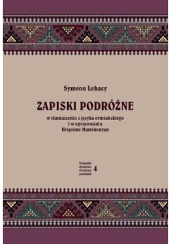 Zapiski podróżne w tłumaczeniu z języka ormiańskiego