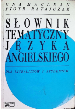 Słownik tematyczny języka angielskiego