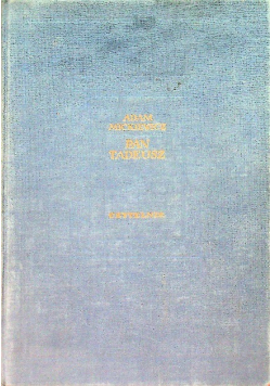 Pan Tadeusz