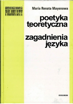 Poetyka teoretyczna zagadnienia języka