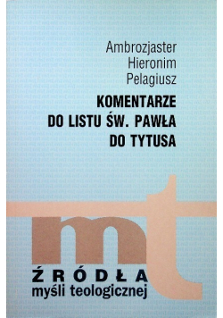 Komentarze do listu św. Pawła do Tytusa