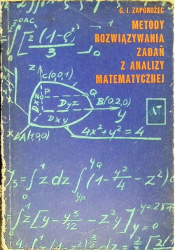 Metody rozwiązywania zadań z analizy matematycznej