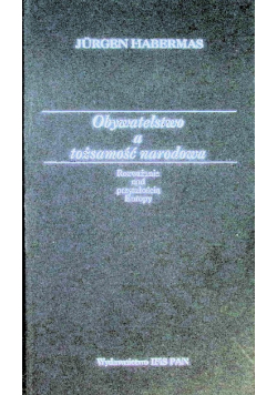 Obywatelstwo a tożsamość narodowa