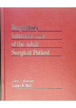 Respiratory intensive care of the adult surgical patient
