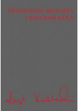 Świadomość religijna i więź kościelna