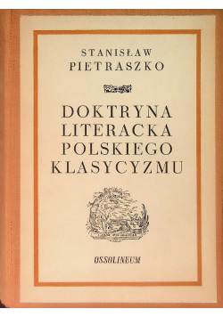 Doktryna literacka polskiego klasycyzmu