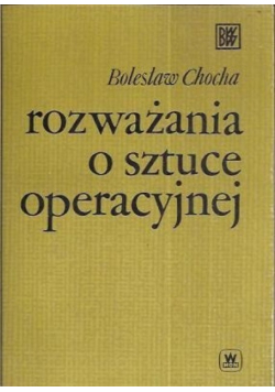 Rozważania o sztuce operacyjnej
