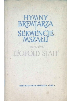 Hymny brewiarza i sekwencje mszału
