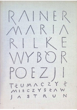 Rilke Poezje wybrane