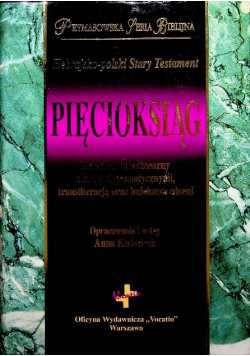 Hebrajsko polski Stary Testament Pięcioksiąg