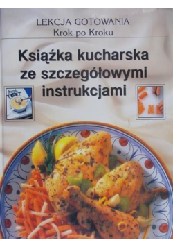 Książka kucharska ze szczegółowymi instrukcjami