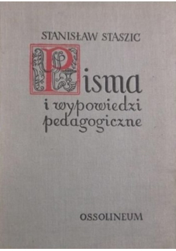 Pisma i wypowiedzi pedagogiczne