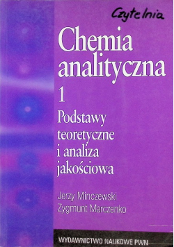 Chemia analityczna Tom 1