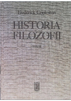 Historia filozofii Tom III