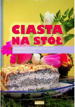 Ciasta na stół Część IV