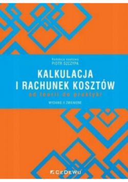 Kalkulacja i rachunek kosztów