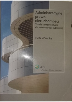 Administracyjne prawo nieruchomości