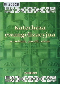 Katecheza ewangelizacyjna w rodzinie parafii