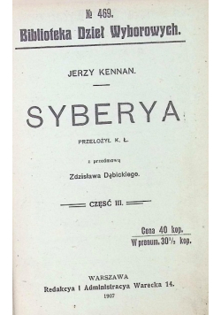 Syberya Część III 1907r.