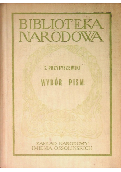 Przybyszewski Wybór pism