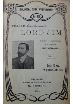 Lord Jim 1904 r.