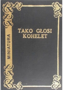 Tako głosi Kohelet