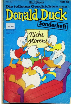 Die tollsten Geschichten von Donald Duck Sonderheft Nr 43