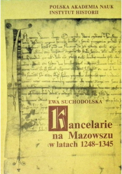 Kancelarie na Mazowszu w latach 1248 - 1345
