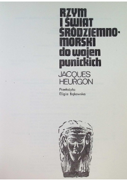 Rzym i świat śródziemnomorski do wojen punickich