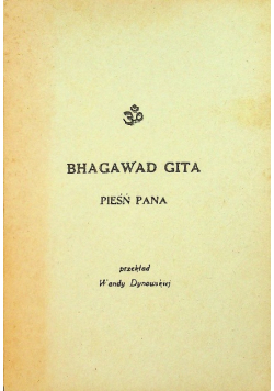 Bhagawad Gita pieśń Pana