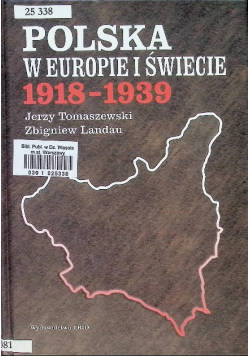 Polska w europie i świecie 1918 - 1939