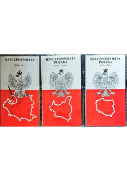 Rzeczpospolita Polska Mapa 1770 r / 1934 r / 1992 r
