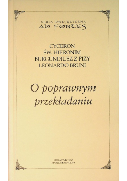O poprawnym przekładaniu