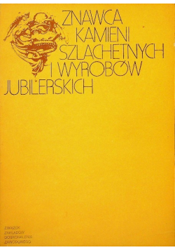 Znawca kamieni szlachetnych i wyrobów jubilerskich