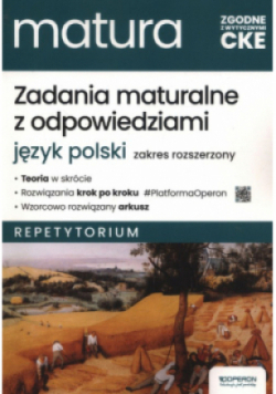 Matura 2025 Język polski repetytorium zakres rozszerzony