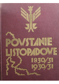 Powstanie listopadowe 1931r.