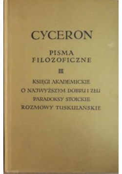 Pisma filozoficzne Tom III