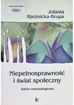 Niepełnosprawność i świat społeczny