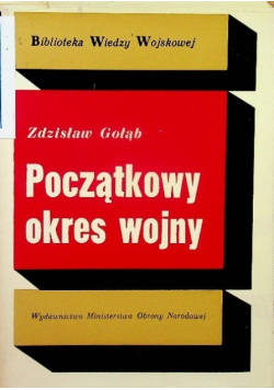 Początkowy okres wojny