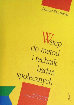 Wstęp do metod i technik badań społecznych