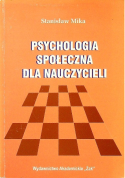 Psychologia społeczna dla nauczycieli