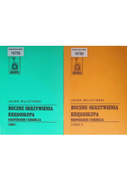 Boczne skrzywienia kręgosłupa Tom 1 i 2