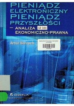 Pieniądz elektroniczny pieniądz przyszłości