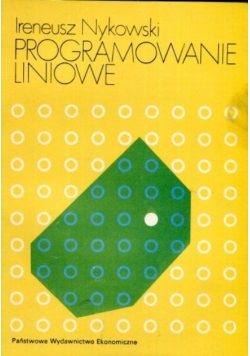 Programowanie liniowe