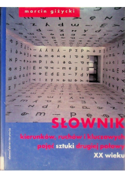 Słownik kierunków ruchów i kluczowych pojęć