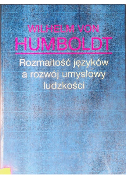 Rozmaitość języków a rozwój umysłowy ludzkości