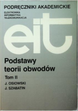 Podstawy teorii obwodów Tom 2