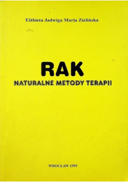 Rak naturalne metody terapii