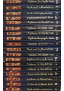 Współczesna Encyklopedia Świata Hutchinson Tom 1 do 18